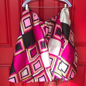 Lane Bryant multiple color skirt with pockets